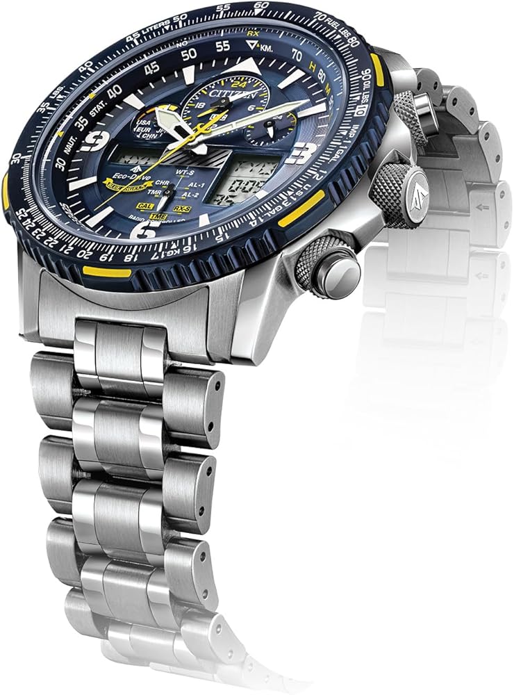 Reloj Citizen Promaster Skyhawk AT con alarma perpetua y cronógrafo para hombre, esfera azul, n.º de artículo: JY8078-52L