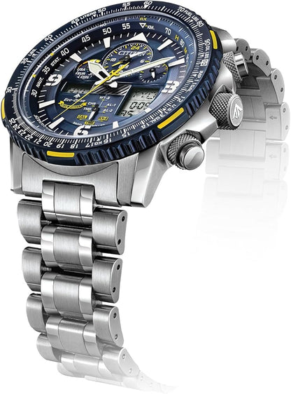 Reloj Citizen Promaster Skyhawk AT con alarma perpetua y cronógrafo para hombre, esfera azul, n.º de artículo: JY8078-52L