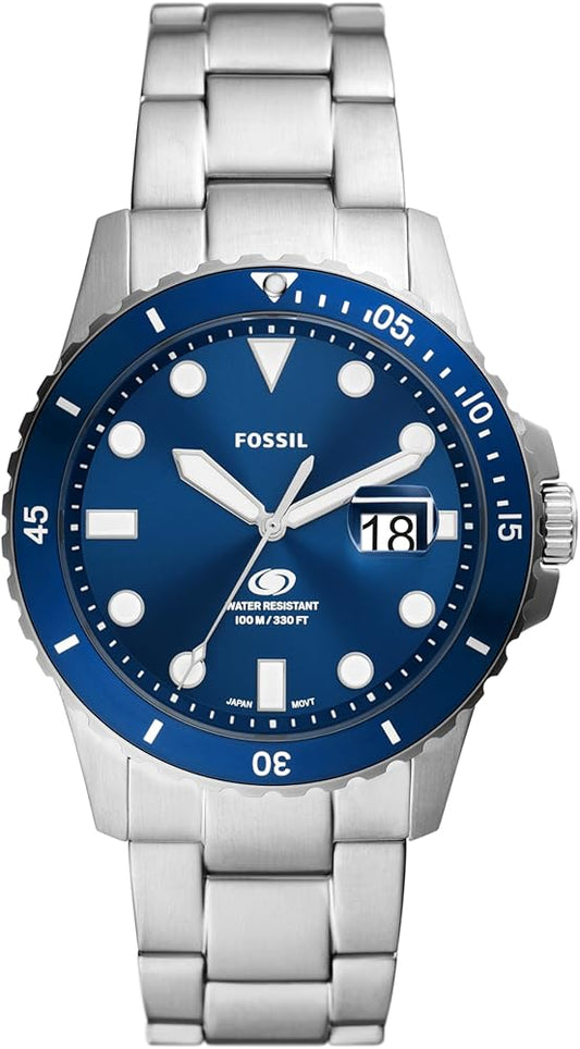 Fossil  Dive Blue Dial Men's Watch Item No. FS6029