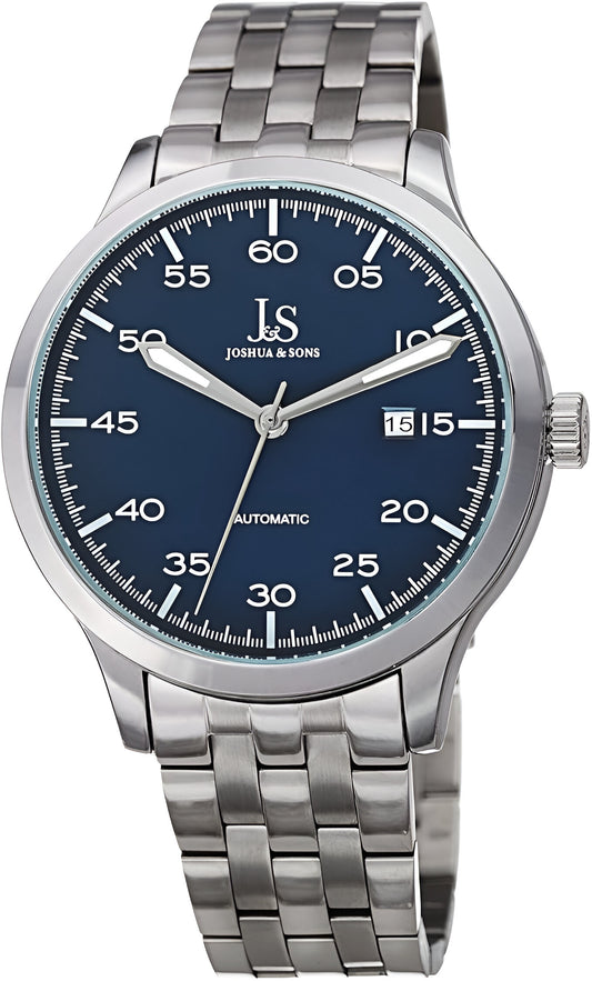 Joshua And Sons Quartz Blue Dial Men's JX149SSBU