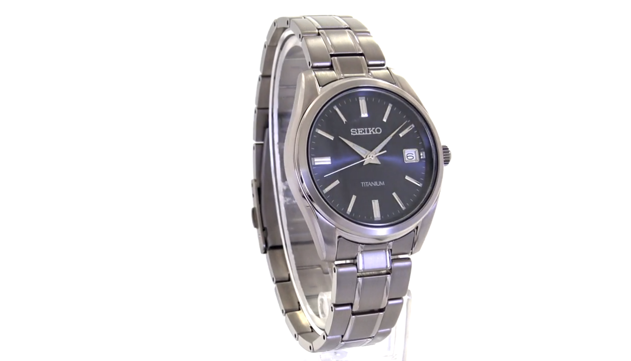 Seiko  Essentials Quartz Blue Dial Men's Watch Item No. SUR371