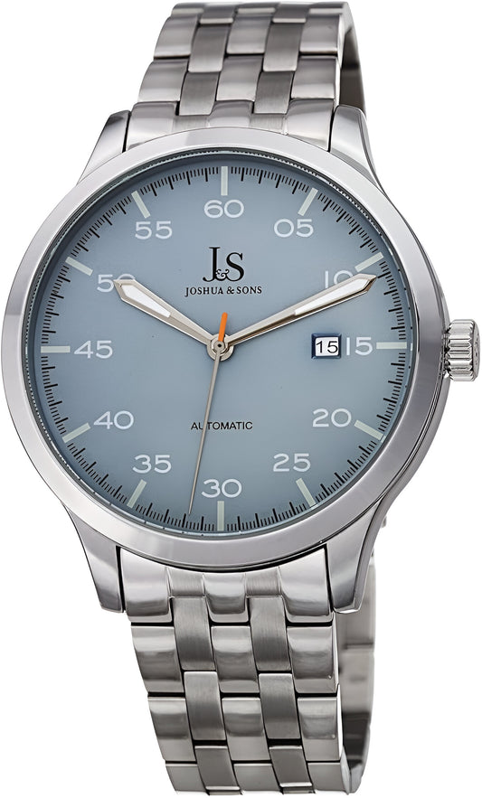 Joshua And Sons Quartz Blue Dial Men's JX149SS