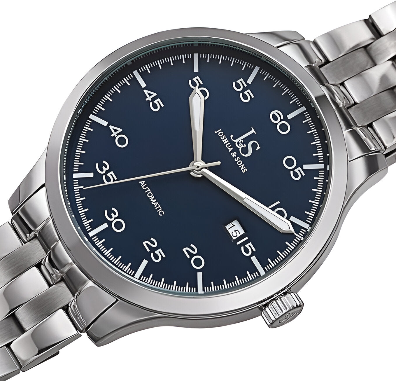 Joshua And Sons Quartz Blue Dial Men's JX149SSBU