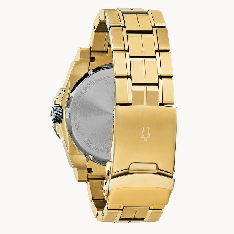 Bulova  Precisionist Quartz Diamond Black Dial Men's Watch Item No. 98D156