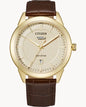 Citizen  Eco-Drive Champagne Dial Men's Watch Item No. AW0092-07Q