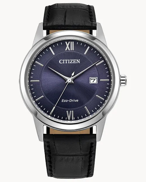 Citizen  Classic Eco-Drive Blue Dial Men's Watch Item No. AW1780-09L