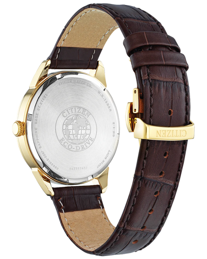 Citizen  Eco-Drive Champagne Dial Men's Watch Item No. AW0092-07Q