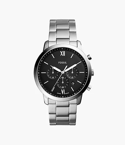 Fossil  Neutra Chronograph Quartz Black Dial Men's Watch Item No. FS5384