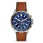 Fossil  Garrett Chronograph Quartz Blue Dial Men's Watch Item No. FS5625
