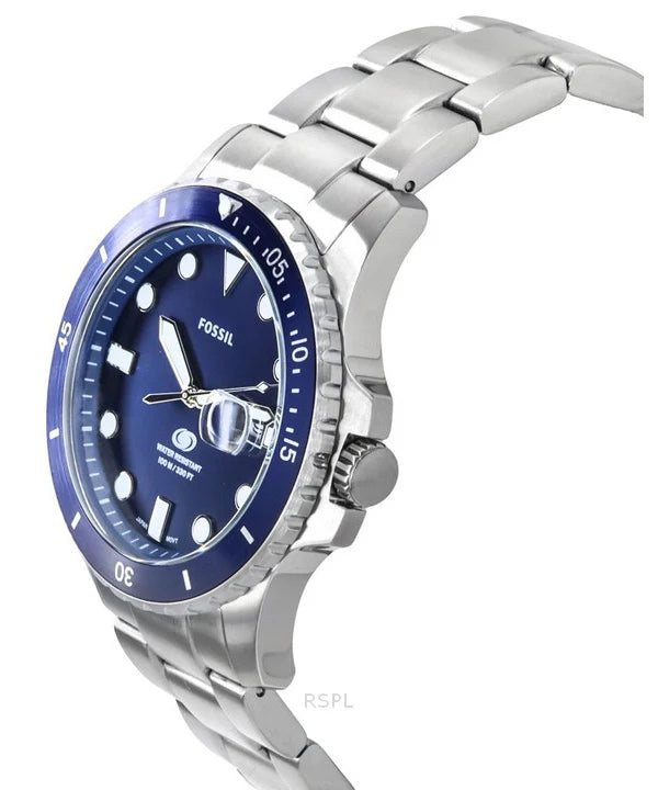 Fossil  Dive Blue Dial Men's Watch Item No. FS6029