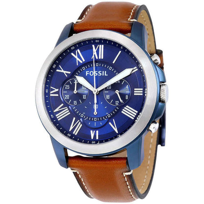 Fossil  Grant Chronograph Blue Dial Men's Watch Item No. FS5151
