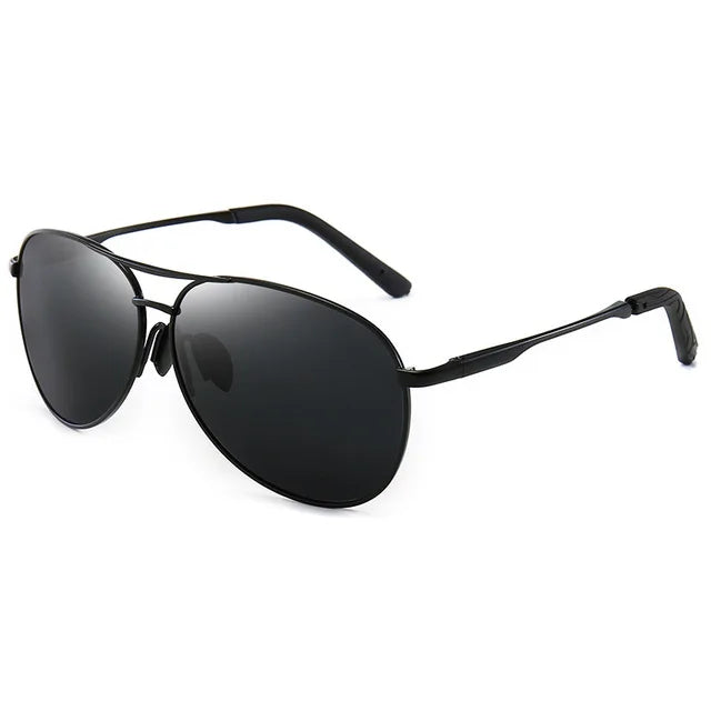 FoxDrop™ Aviation Metail Frame Polarized Sunglasses Men Color Changing Sun Glasses  Pilot Male Day Night Vision Driving