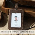 FoxDrop™ Portefeuilles de cartes en cuir véritable de luxe pour hommes, porte-cartes de crédit pour femmes, porte-cartes et pièces d'identité, organisateur pour hommes, porte-cartes de visite