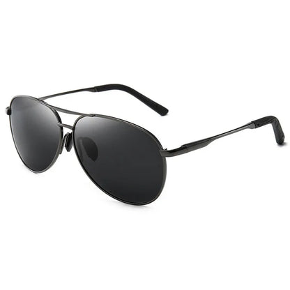 FoxDrop™ Aviation Metail Frame Polarized Sunglasses Men Color Changing Sun Glasses  Pilot Male Day Night Vision Driving