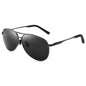 FoxDrop™ Aviation Metail Frame Polarized Sunglasses Men Color Changing Sun Glasses  Pilot Male Day Night Vision Driving