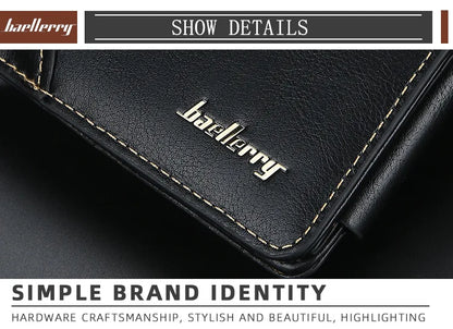 Portefeuilles FoxDrop™ en cuir pour hommes, nouveaux, de haute qualité, fermeture éclair, design court, porte-cartes, porte-monnaie vintage, porte-monnaie pour hommes