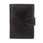 FoxDrop™ 2022 - Carteras de cuero para hombre, de piel de vaca auténtica, con 14 tarjeteros, monedero corto de alta calidad, reutilizables.