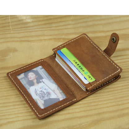 FoxDrop™ Portefeuilles de cartes en cuir véritable de luxe pour hommes, porte-cartes de crédit pour femmes, porte-cartes et pièces d'identité, organisateur pour hommes, porte-cartes de visite