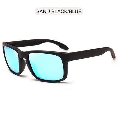 FoxDrop™ Classic Fashion Square Polarized Sunglasses Men Vintage Plastic Male Sun Glasses Women Stylish Black Outdoor Sports Shades UV400