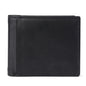 Cartera FoxDrop™ de piel de vacuno para hombre con monedero, estilo vintage, de piel auténtica marrón, con tarjetero.