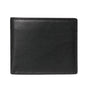Cartera FoxDrop™ de piel de vacuno para hombre con monedero, estilo vintage, de piel auténtica marrón, con tarjetero.