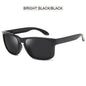 FoxDrop™ Classic Fashion Square Polarized Sunglasses Men Vintage Plastic Male Sun Glasses Women Stylish Black Outdoor Sports Shades UV400