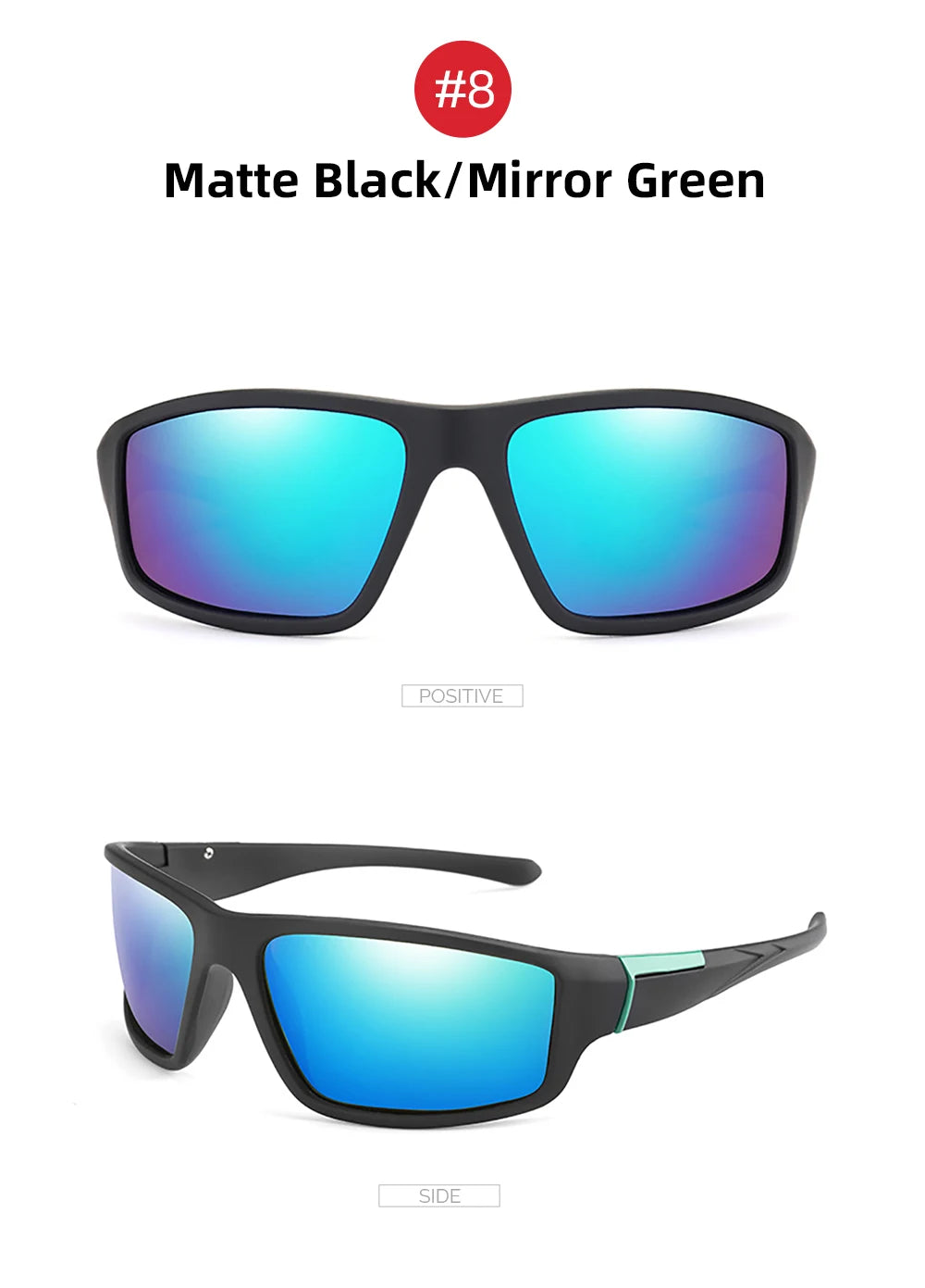 FoxDrop™ VIVIBEE Men Photochromic Sunglasses Black Sports Goggles Women Color Changing Polarized Driving 2025 Discoloration Sun Glasses