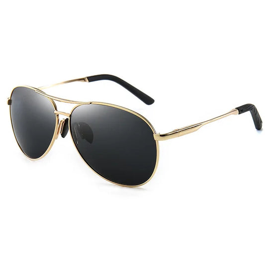 FoxDrop™ Aviation Metail Frame Polarized Sunglasses Men Color Changing Sun Glasses  Pilot Male Day Night Vision Driving
