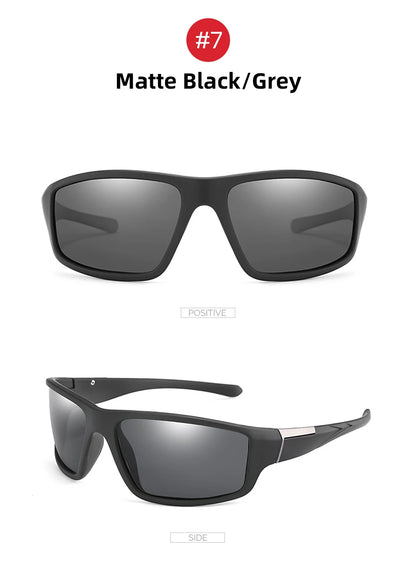 FoxDrop™ VIVIBEE Men Photochromic Sunglasses Black Sports Goggles Women Color Changing Polarized Driving 2025 Discoloration Sun Glasses