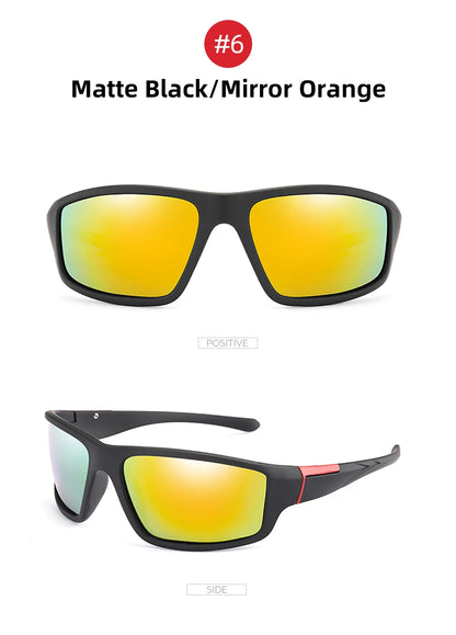 FoxDrop™ VIVIBEE Men Photochromic Sunglasses Black Sports Goggles Women Color Changing Polarized Driving 2025 Discoloration Sun Glasses