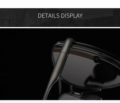 FoxDrop™ Aviation Metail Frame Polarized Sunglasses Men Color Changing Sun Glasses  Pilot Male Day Night Vision Driving