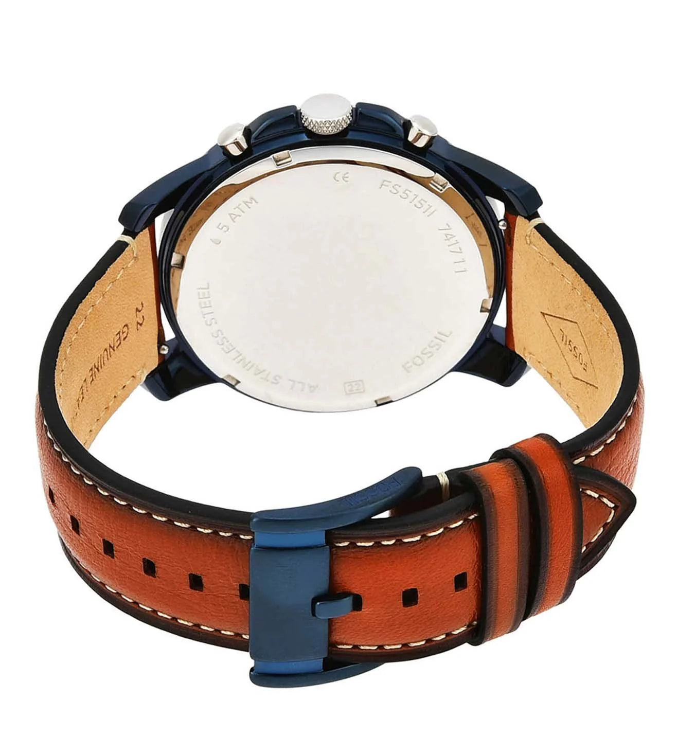 Fossil  Grant Chronograph Blue Dial Men's Watch Item No. FS5151