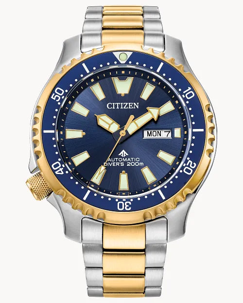 Citizen  Promaster Dive Automatic Blue Dial Men's Watch Item No. NY0154-51L