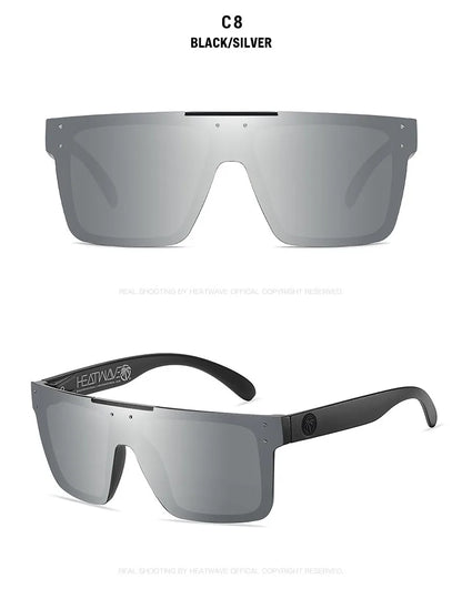 Lunettes de cyclisme FoxDrop™ de haute qualité, verres polarisés pour sports de plein air, verres anti-chaleur HW03