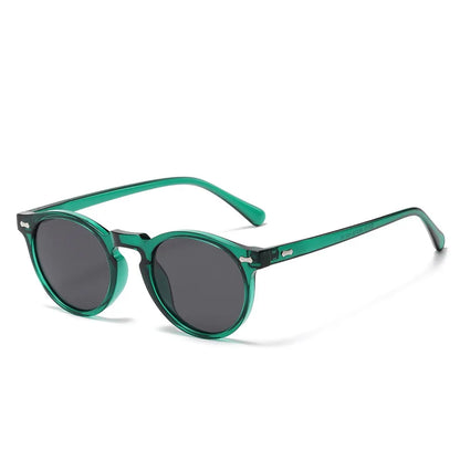 FoxDrop™ Retro Round Sunglasses Men Women Fashion Small Polarized Sun Glasses For Male Female Literary Vintage Shades Driving Eyeglasses