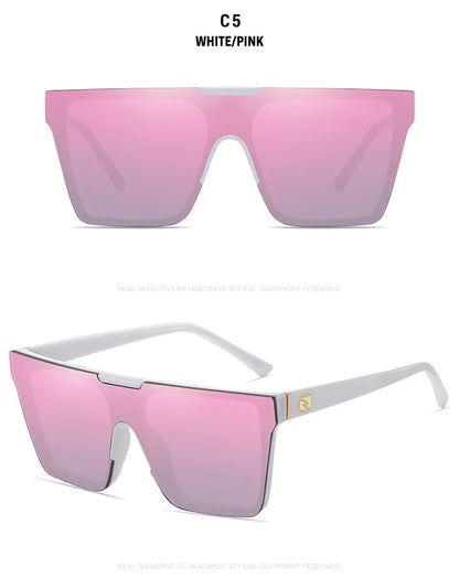 FoxDrop™ HEAT WAVE luxury brand design one-piece fashionable glasses for men and women cross-border driving sunglasses HW04 eyewear
