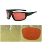 FoxDrop™ VIVIBEE Men Photochromic Sunglasses Black Sports Goggles Women Color Changing Polarized Driving 2025 Discoloration Sun Glasses