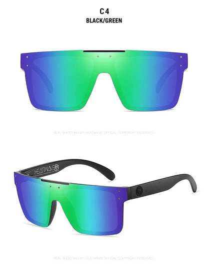 Lunettes de cyclisme FoxDrop™ de haute qualité, verres polarisés pour sports de plein air, verres anti-chaleur HW03