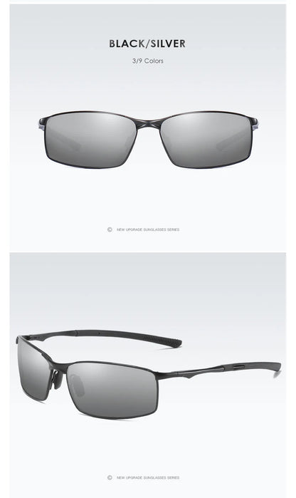 FoxDrop™ Sunglass Polarized Driving Glasses Color Night-vision Goggles Cycling Road Kask Bicchieri Men Shades Cascos Pesca