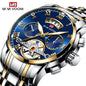 FoxDrop™ Top Brand Mens Luxury Watch Stainless Steel Luminescence Clock Casual Chic 3Bar Waterproof Outdoor Sport Watch