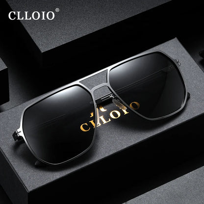 FoxDrop™ CLLOIO Fashion High Quality Photochromic Sunglasses Men Women Polarized Sun Glasses Chameleon Anti-glare Driving Oculos de sol