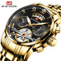 FoxDrop™ Top Brand Mens Luxury Watch Stainless Steel Luminescence Clock Casual Chic 3Bar Waterproof Outdoor Sport Watch