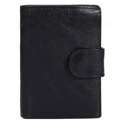 Portefeuille FoxDrop™ pour homme, nouveau, en cuir de vache véritable, porte-monnaie, pochette, moraillon, ouvert, qualité supérieure, style rétro, court