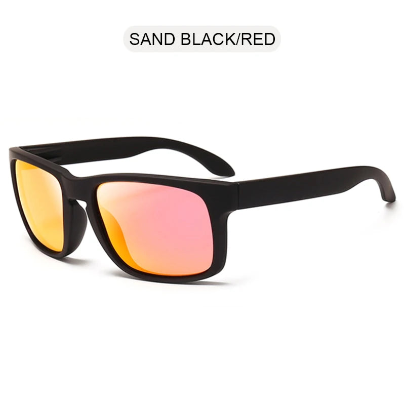 FoxDrop™ Classic Fashion Square Polarized Sunglasses Men Vintage Plastic Male Sun Glasses Women Stylish Black Outdoor Sports Shades UV400