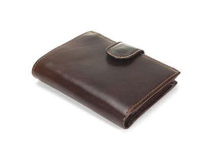 Portefeuille FoxDrop™ pour homme, nouveau, en cuir de vache véritable, porte-monnaie, pochette, moraillon, ouvert, qualité supérieure, style rétro, court