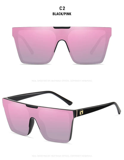 FoxDrop™ HEAT WAVE luxury brand design one-piece fashionable glasses for men and women cross-border driving sunglasses HW04 eyewear