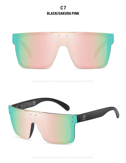 Lunettes de cyclisme FoxDrop™ de haute qualité, verres polarisés pour sports de plein air, verres anti-chaleur HW03