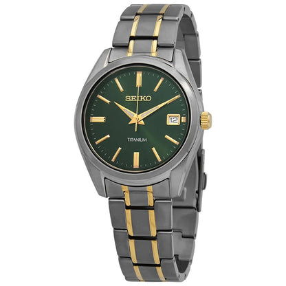 Seiko  Essentials Quartz Green Dial Men's Watch Item No. SUR377