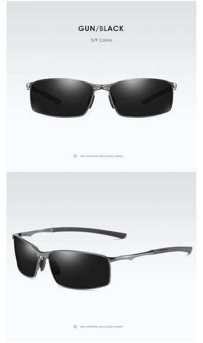 FoxDrop™ Sunglass Polarized Driving Glasses Color Night-vision Goggles Cycling Road Kask Bicchieri Men Shades Cascos Pesca
