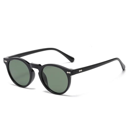 FoxDrop™ Retro Round Sunglasses Men Women Fashion Small Polarized Sun Glasses For Male Female Literary Vintage Shades Driving Eyeglasses